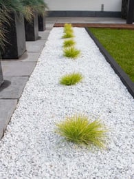 Piedra Blanca Para Jardin Decorativa De 2 Kilos