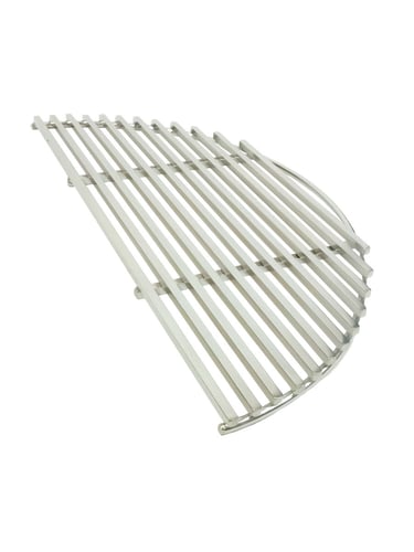 Grille demi-lune en acier inoxydable