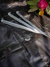 Piquets d'ancrage ADVANCE galvanisé 40 cm - Boîte 10 pièces