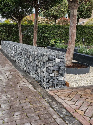 Ardenner grau Bruchsteine 60 - 90mm (6 - 9cm) im Gabionen