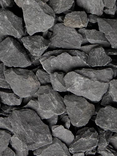 Ardoise noire gravier 15 - 30mm