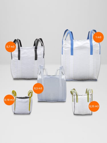 Big Bag vacío (Saca para desechos de jardín)