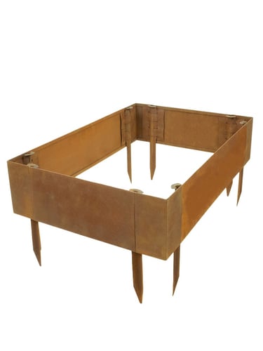 Multi-Edge ADVANCE Cortenstahl Pflanzkübel 90x60x20cm
