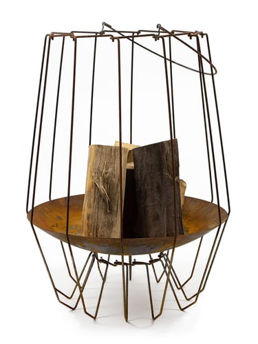 Mood&Fire Brasero HIGH oxidado