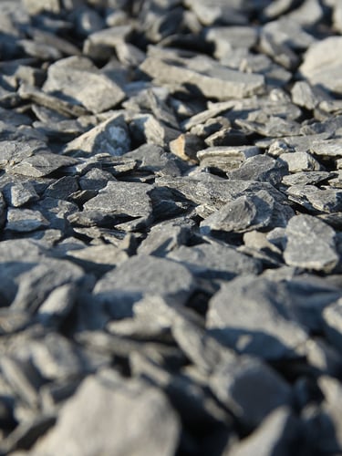 Canadian slate zwart close 15 - 30mm 
