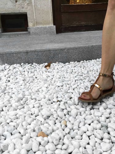 Canto Rodado Blanco 16 - 25mm Jardin