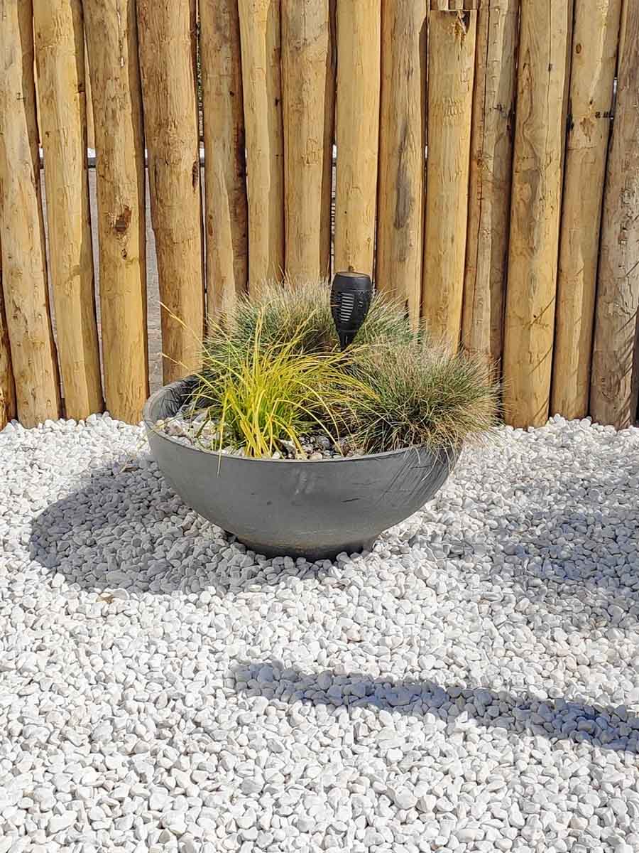 Canto rodado Blanco piedra de mármol, 25kg, Piedras decorativas para  Jardín o espacios exteriores, 20/40