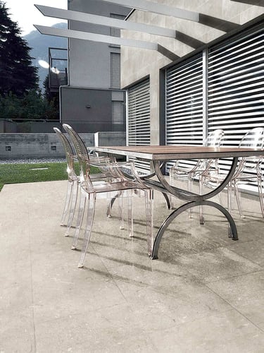Ultra Shellstone Beige 40x80x3cm paysagé
