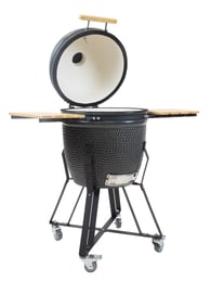 The Columbus Large Charcoal Gris Complet Kamado