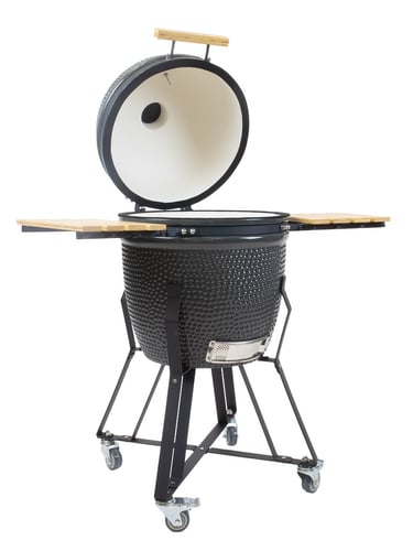 The Columbus Kamado Grill Large Charcoal Grey