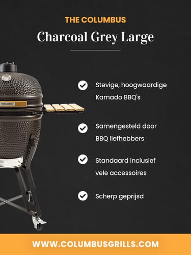 The Columbus Kamado Large Compleet