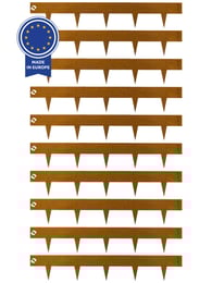 Bordure de jardin Multi-Edge METAL Acier Corten, par lot