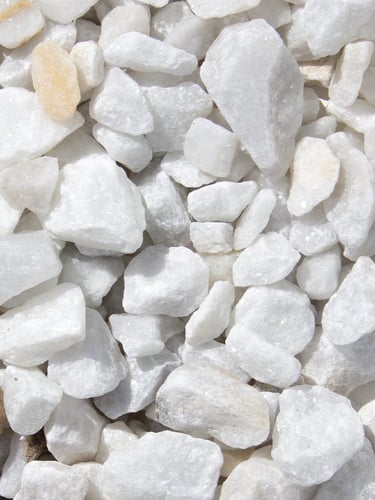 Crystal White split 25 - 40mm