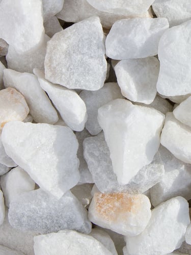 Crystal white split 25 - 40mm