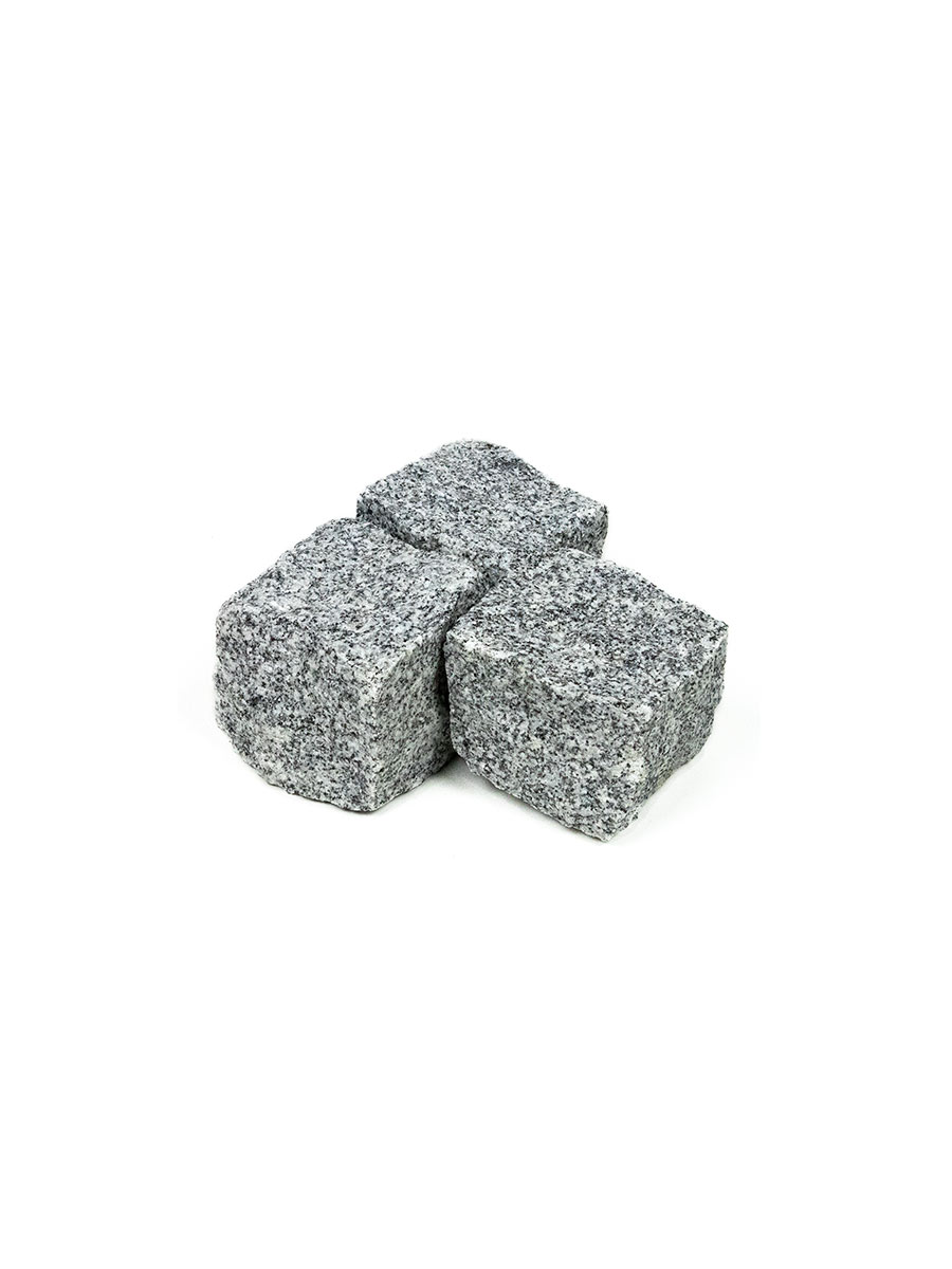 Adoquines granito gris 10x10x10