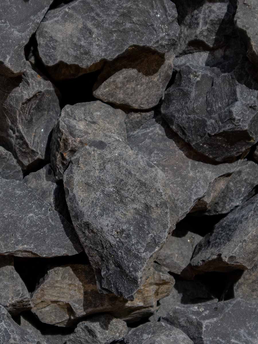 Basalt Bruchsteine 50 - 80mm (5 - 8cm)