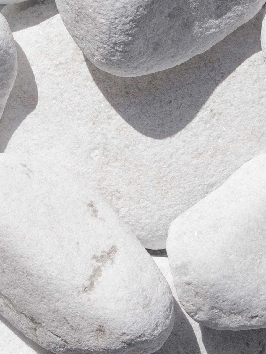 Bolo Blanco de mármol 40 - 100mm