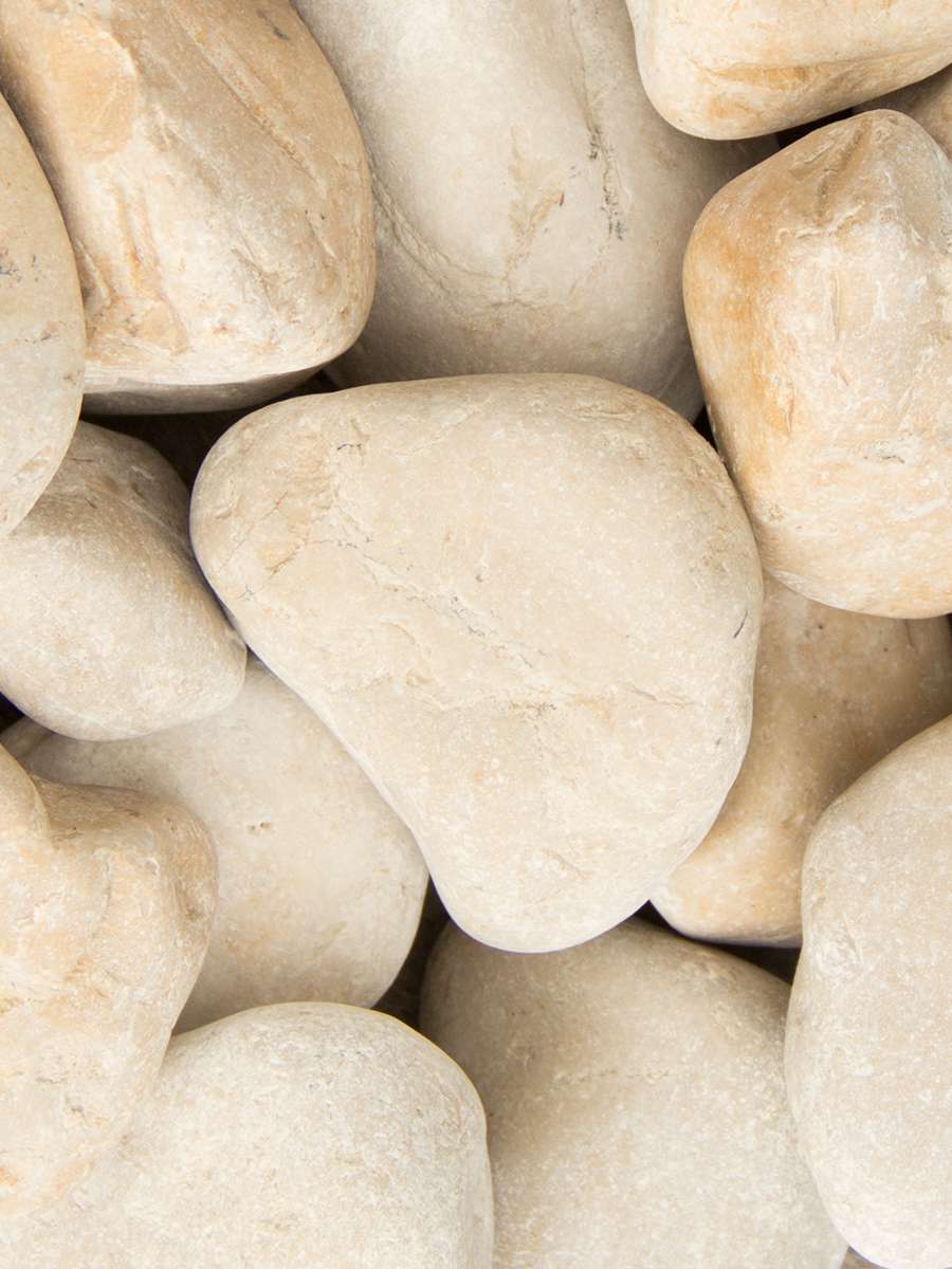 Cordoba keien Beige sierstenen voor uw tuin of steenkorf Shop nu