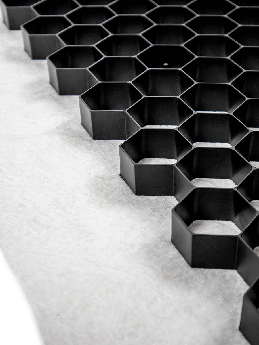 Geoceldas / Estabilizadores de grava EuroGravel PLUS negro