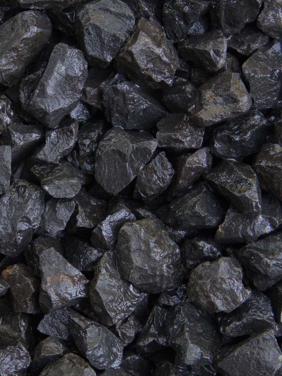 Basalte gravier noir concassé 16 - 32 (humide)