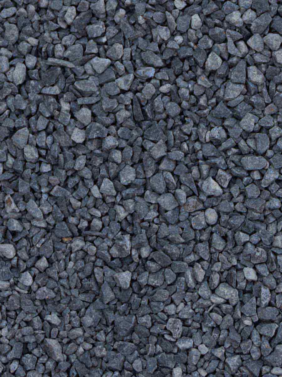 Basalte gravier noir concassé 2 - 5mm