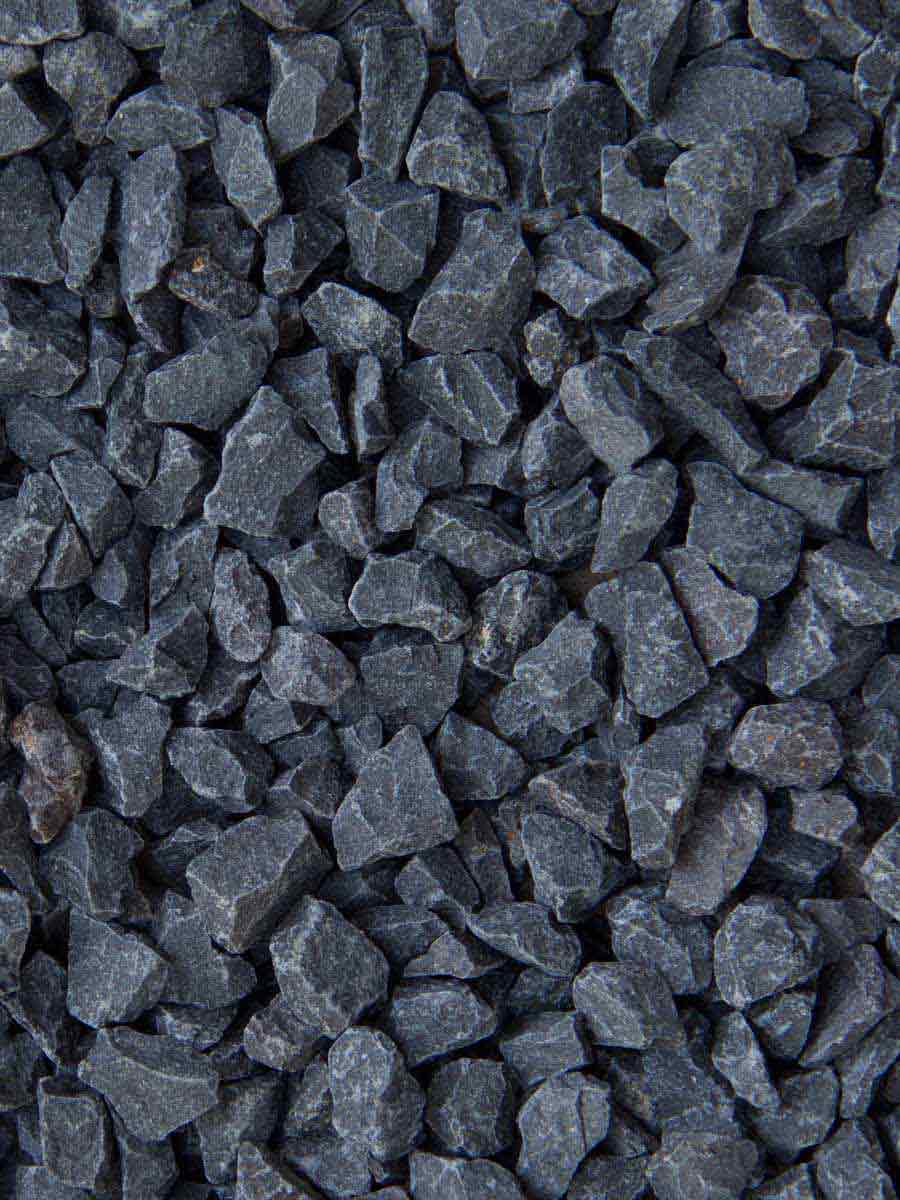 Basalte gravier noir concassé 8 - 11mm