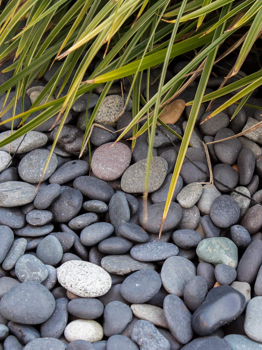 Beach pebbles 16 - 25mm aangelegd