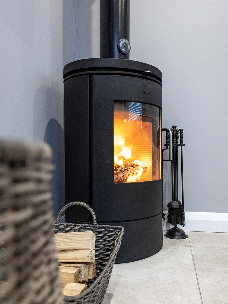 Palette Bois de chauffage chêne 1RM (séché au four)