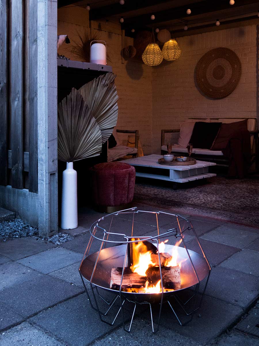 Mood&Fire Bols de feu BAS 37cm de haut