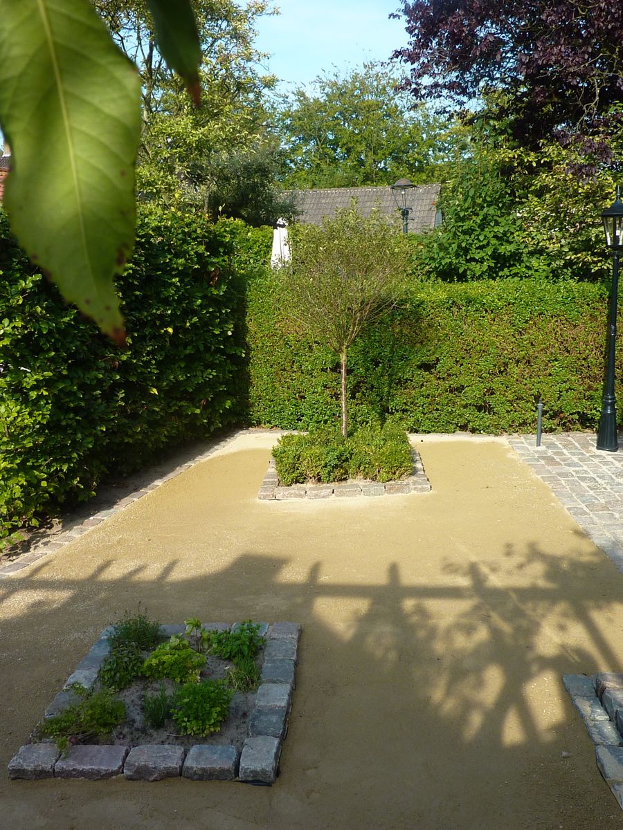 Dolomie / Gravier D’or concassé 0 - 5mm jardin paysagé