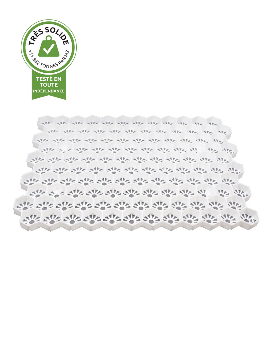 Stabilisateurs de gravier EasyGravel 3XL blanc