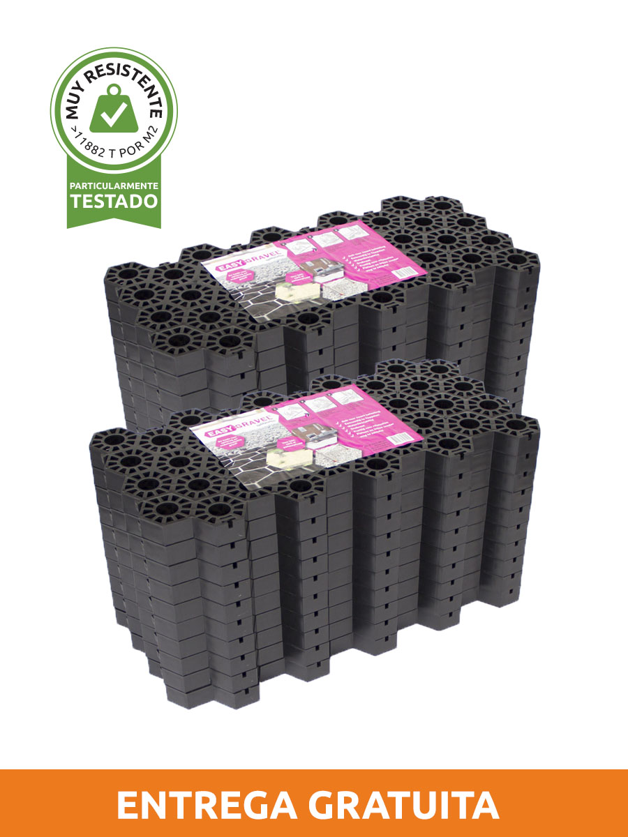Easygravel paquete 3,74m2. Envío gratis.