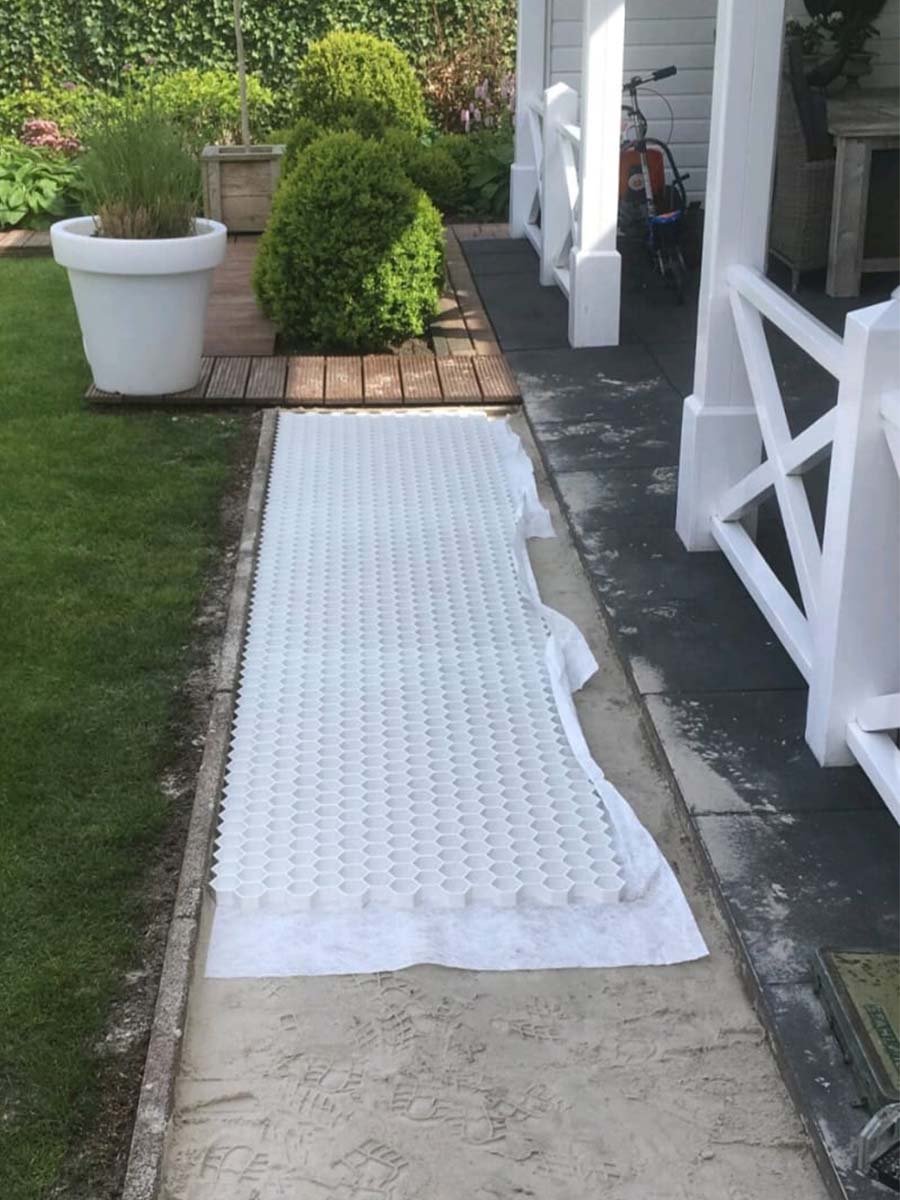 Stabilisateurs de gravier EuroGravel PRO blanc