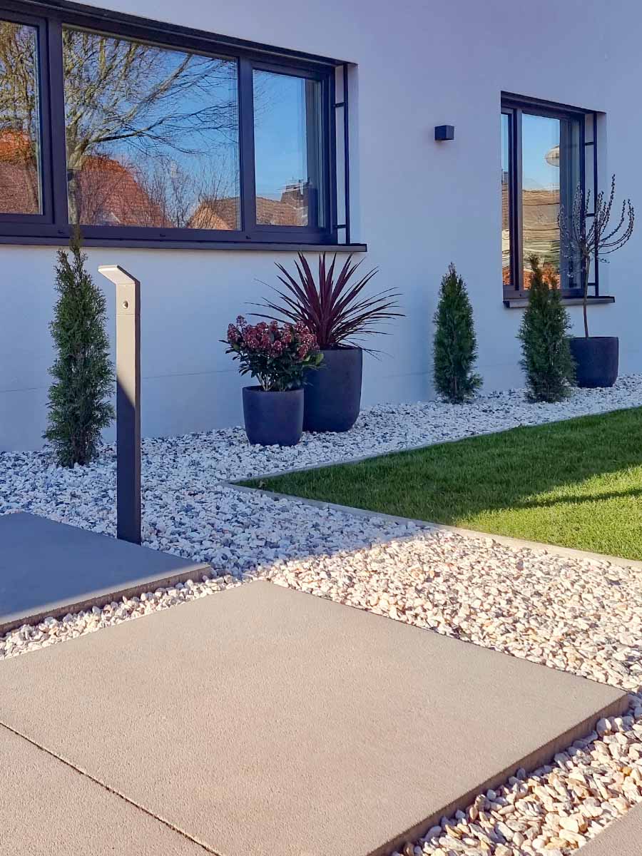 Grava Rosa Glacial 16 - 25mm jardin