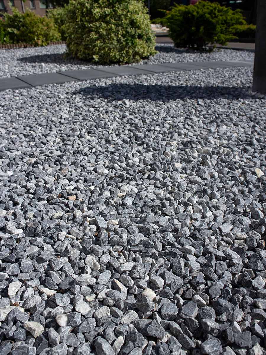 Ice Blue gravier de marbre concassé 16 - 32mm jardin paysagé