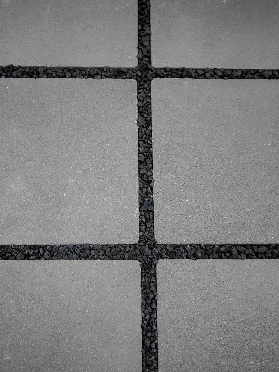 Gravier de jointoiement noir 2 - 5mm jardin paysagé
