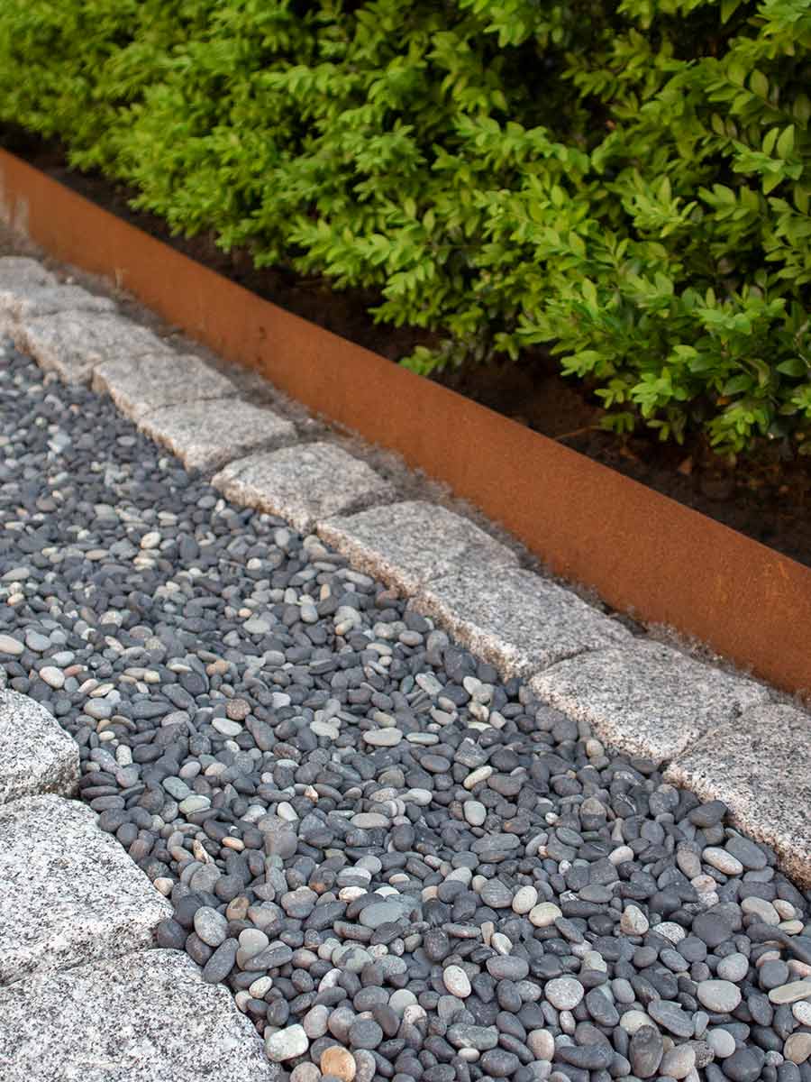 Beach pebbles noir galets 5 - 8mm (populaire) jardin paysagé