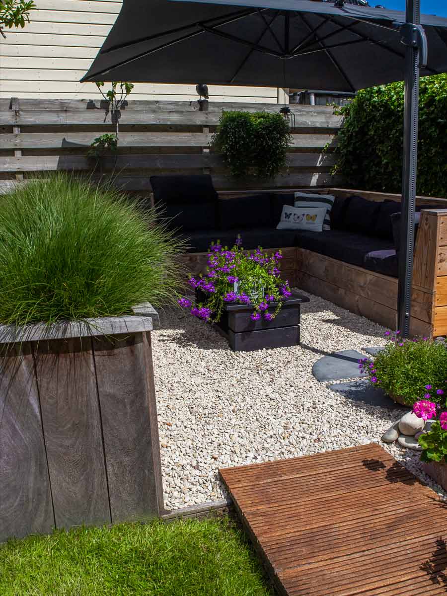 Mignonette galets 8 - 16mm jardin paysagé