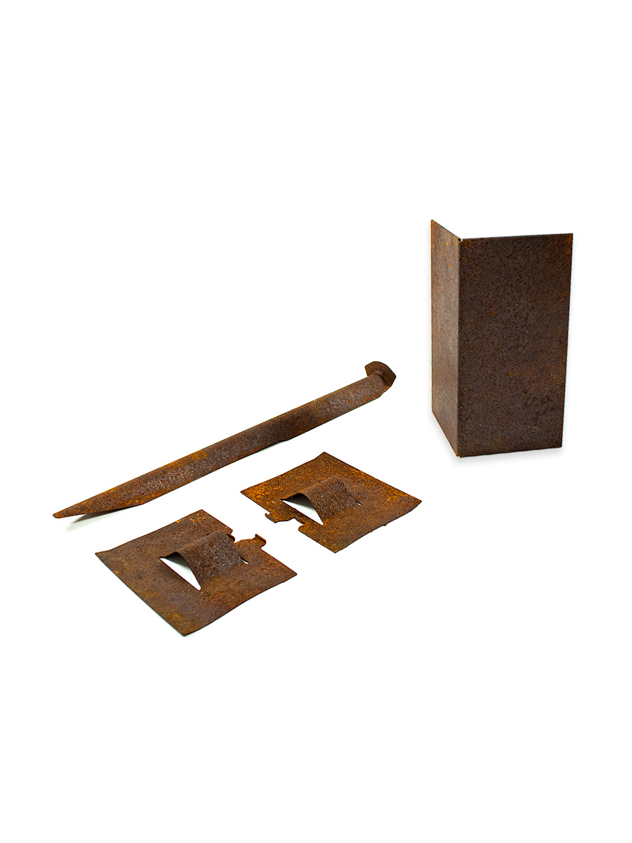Pièce d'angle Multi-Edge ADVANCE set Acier - Corten