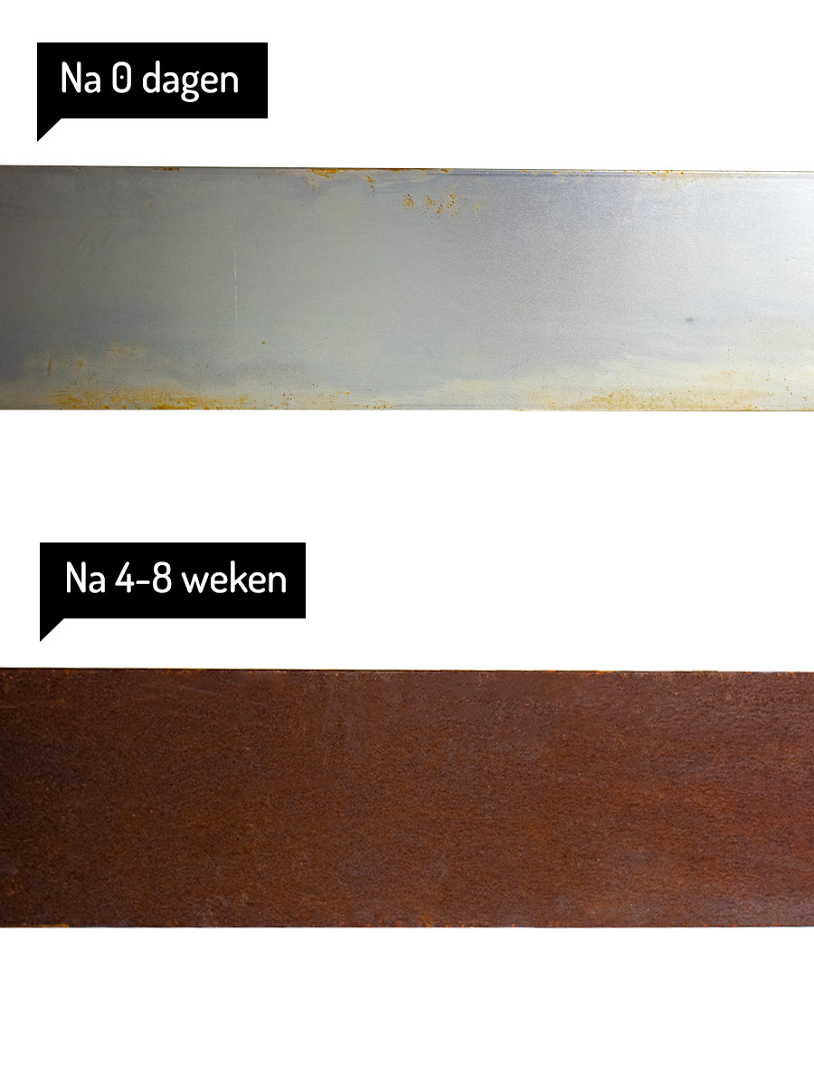 Multi-Edge ADVANCE cortenstaal roestingsproces