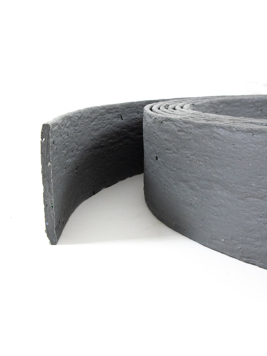 Bordura Multi-Edge ECO Rollo 20m gris, Altura 10cm