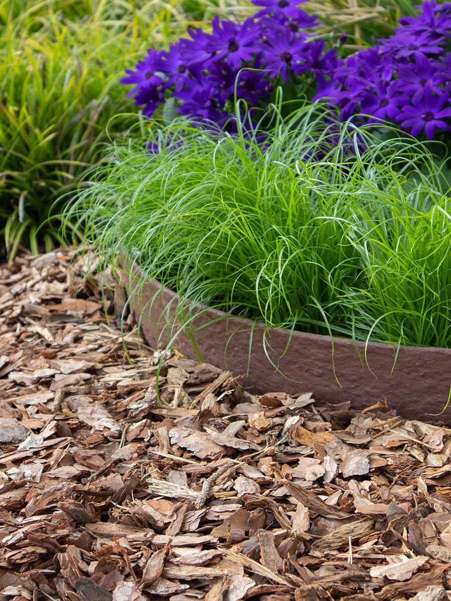 Bordure de jardin/Rouleau de bordure Multi-Edge ECO longueur 20m, 14cm de hauteur, couleur corten - brun, jardin aménagé