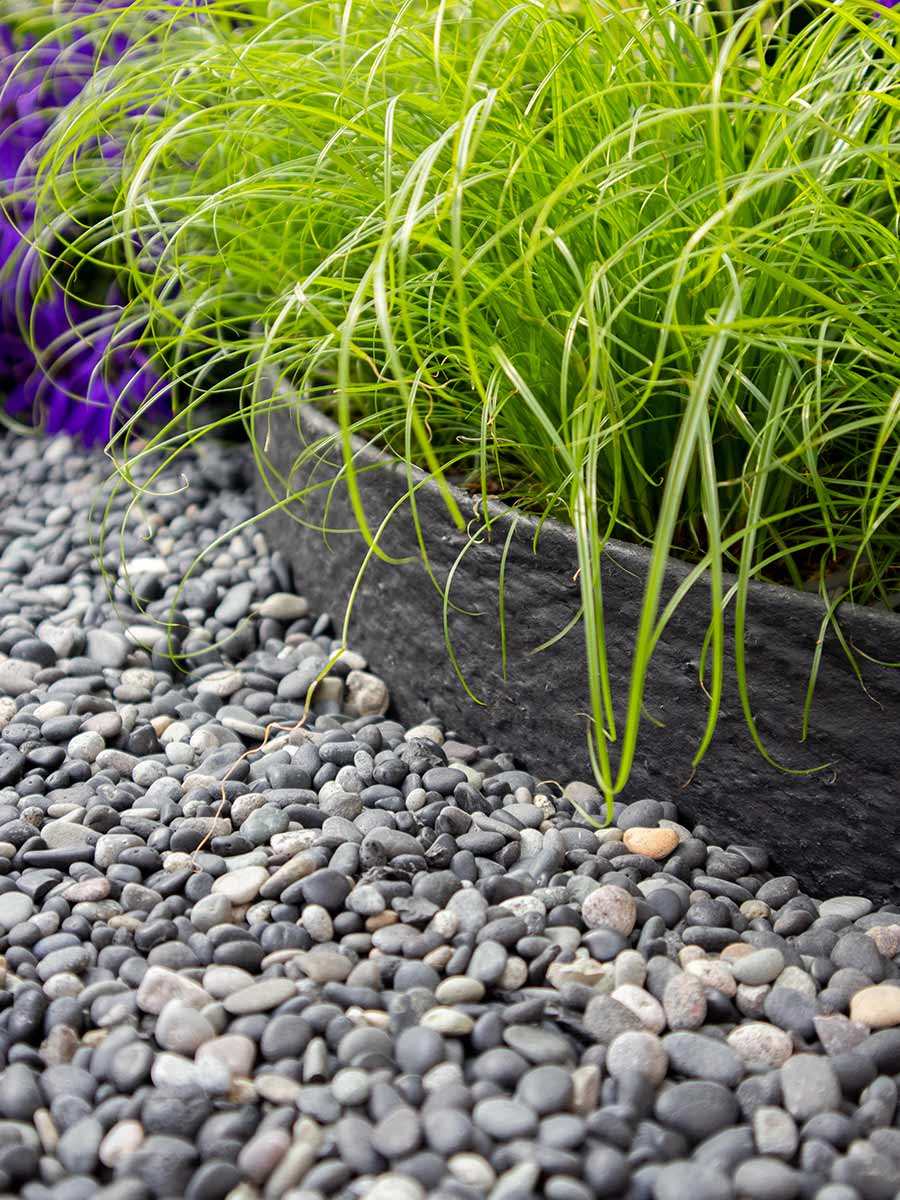 Bordure de jardin/Rouleau de bordure Multi-Edge ECO longueur 20m, 14cm de hauteur, couleur noir, jardin aménagé