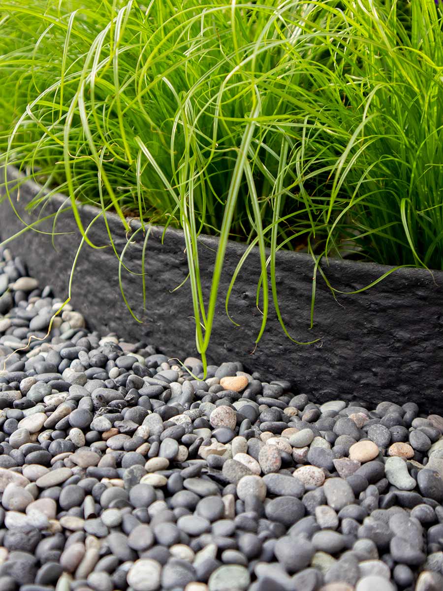 Bordure de jardin/Rouleau de bordure Multi-Edge ECO longueur 10m, 14cm de hauteur, couleur noir, jardin aménagé