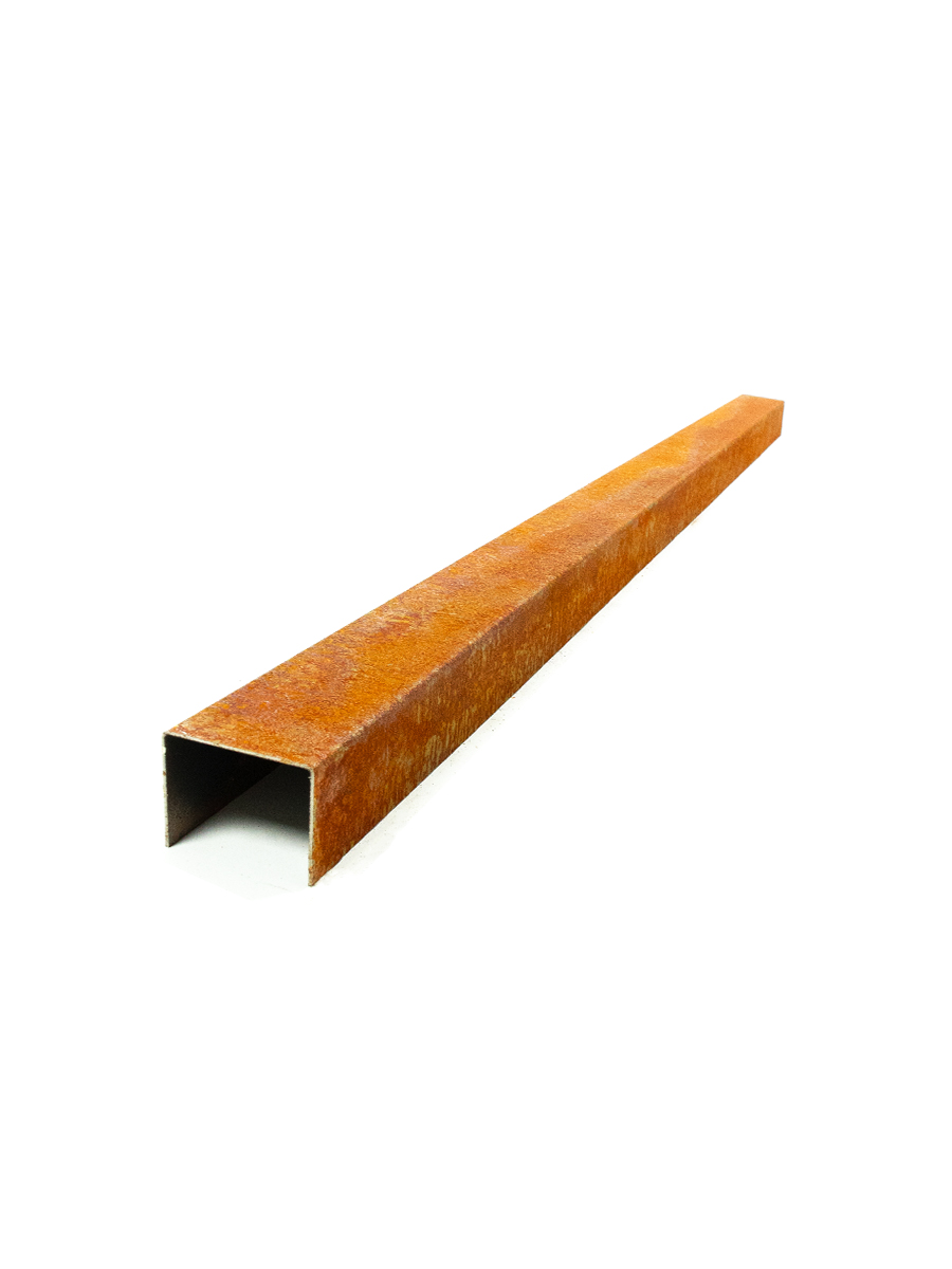 Multi-Edge PROFILE en acier Corten bordure de finition 5x6x5x149 cm