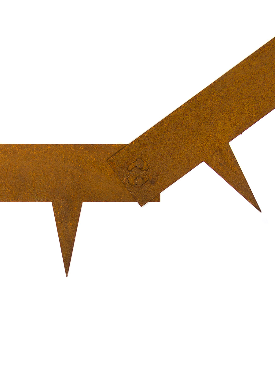 Bordura metálica Multi-Edge acero corten