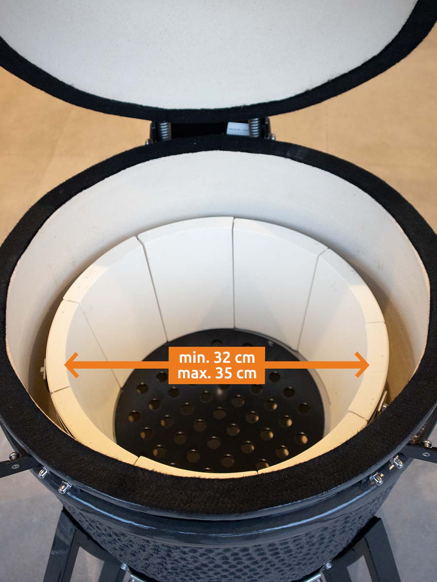 Déflecteur de chaleur avec support (Medium 29cm) 