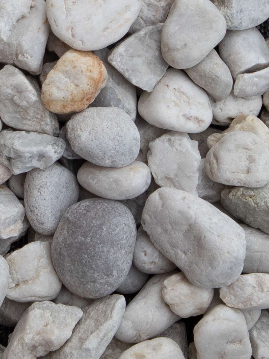 Quartz blanc galets 16 - 32mm