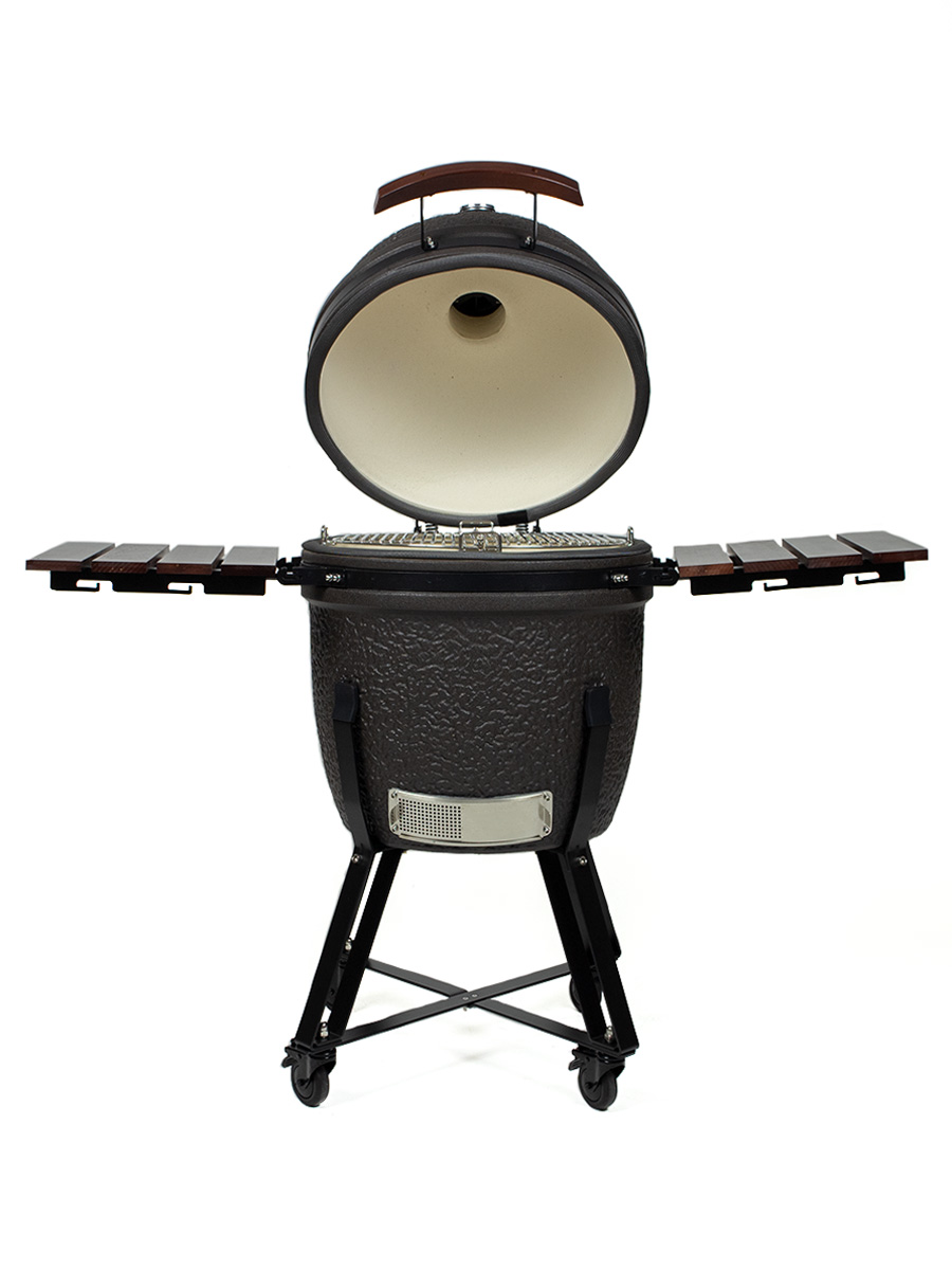 The Columbus Pro Line Large Urban Grey Complete Kamado Grill