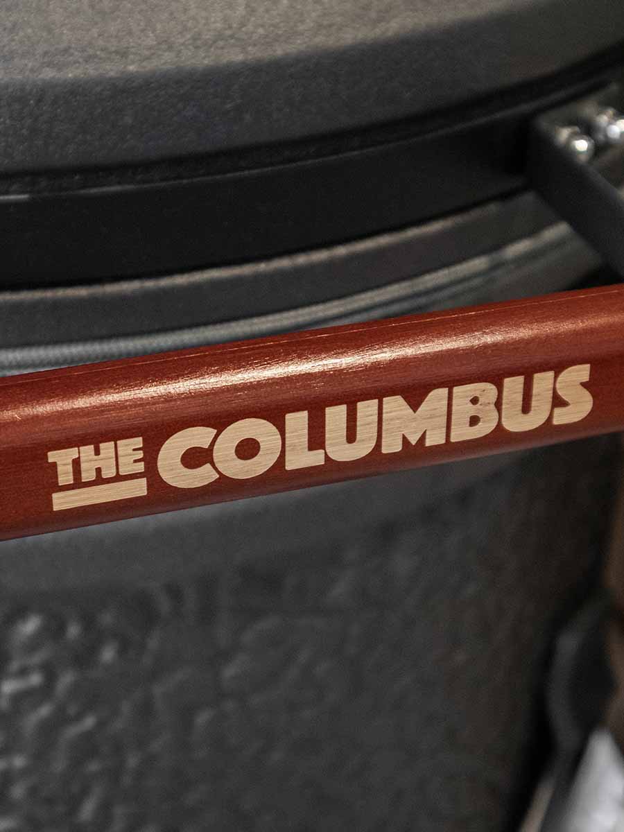 The Columbus Large Pro Line Urban Grey Compleet Kamado handgreep